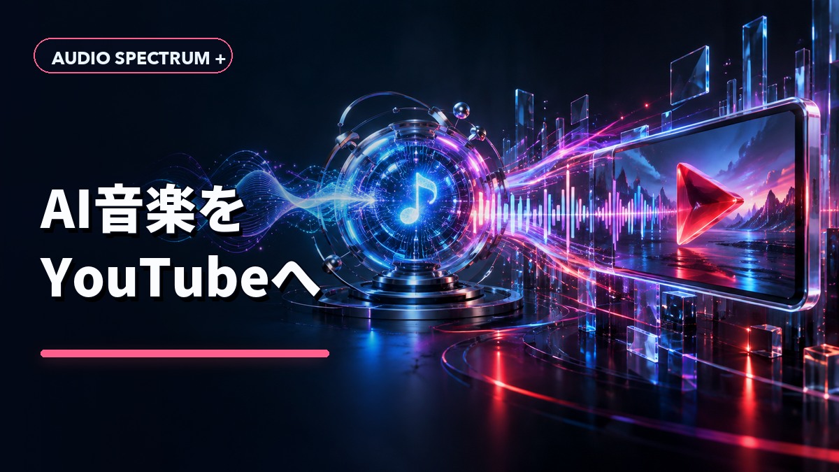 AI音楽をYouTubeへ