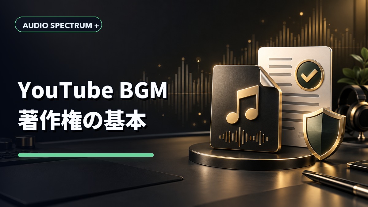YouTubeのBGM著作権入門